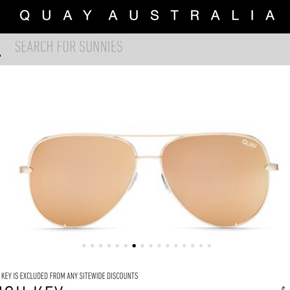 Quay Australia x Desi Perkins High Key Sunglasses